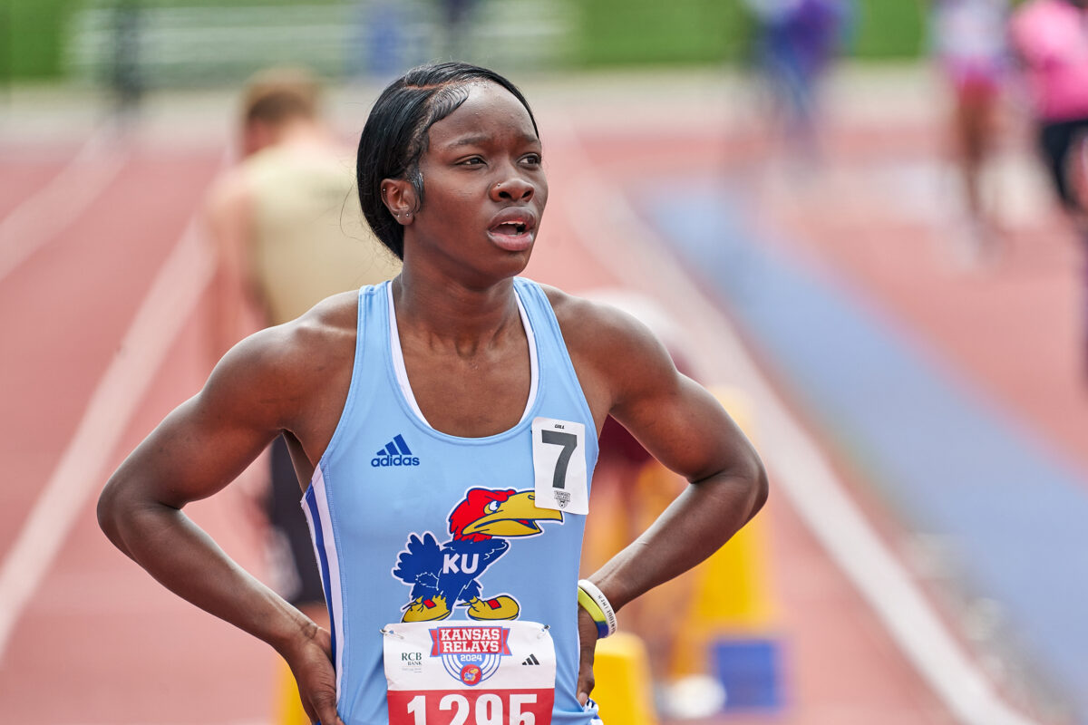 Photo Gallery Wideranging KU track and field action on Kansas Relays